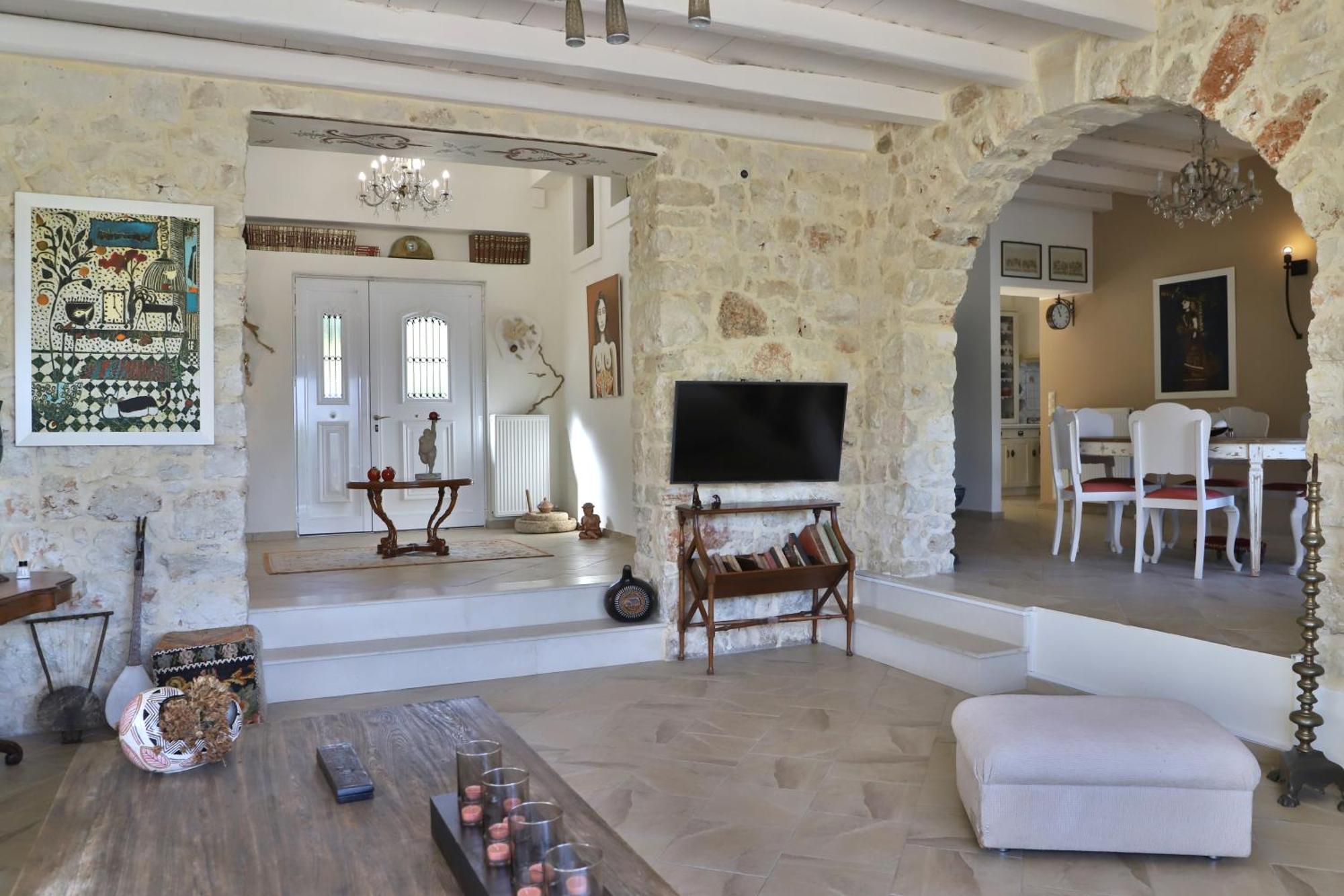 Olive House Traditional Villa With Pool Sitía Exterior foto